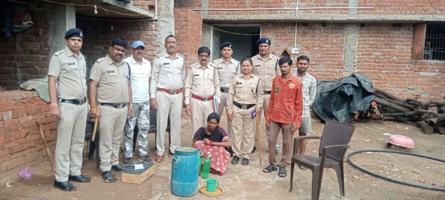 बेमेतरा में आबकारी विभाग की बड़ी कार्रवाई, तीन गांवों में छापेमारी कर कच्ची शराब और गुड़ लाहन जब्त