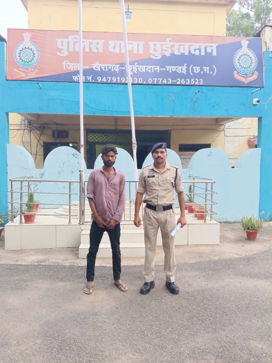 शांति भंग करने वालों पर छुईखदान पुलिस की कार्रवाई, दो के खिलाफ प्रतिबंधात्मक कदम