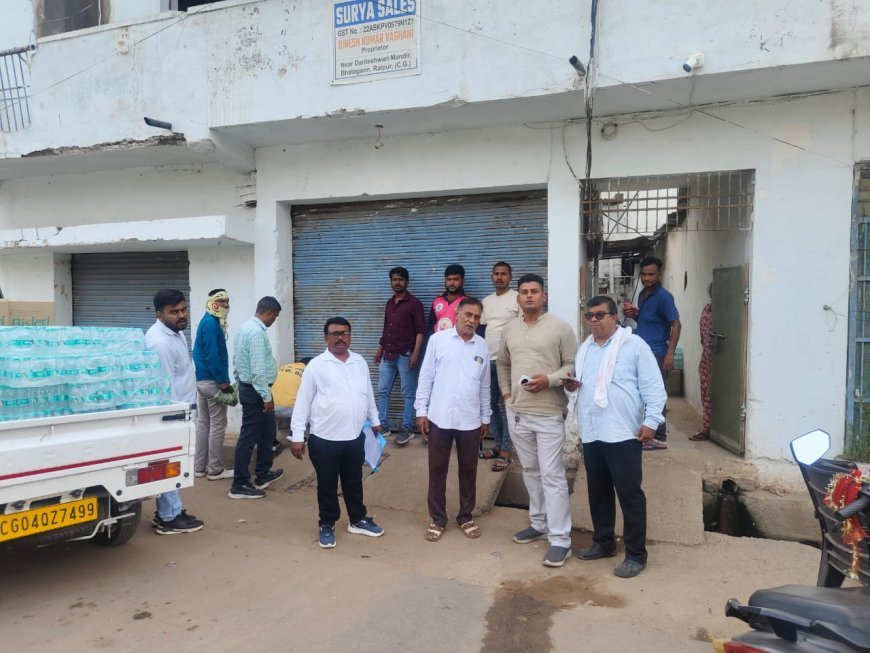 भाठागांव में अवैध वाटर फिल्टर प्लांट सीलबंद, नगर निगम की बड़ी कार्रवाई