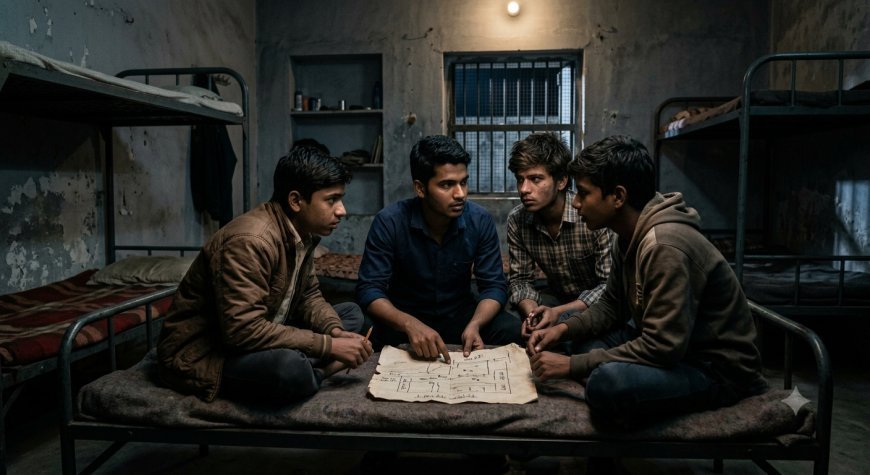 बाल संप्रेक्षण गृह से फरार 4 नाबालिगों ने पहले रची हत्या की साजिश, चौकीदार की हत्या कर हुए फरार