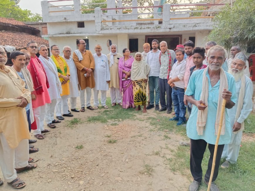 संगठन सृजन अभियान को मिली रफ्तार, गुजावल में कांग्रेस पंचायत कमेटी का हुआ सत्यापन