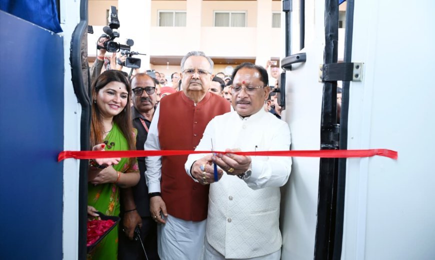 पंडरिया विधायक भावना बोहरा की ‘साइंस पाठशाला’ का मुख्यमंत्री श्री विष्णु देव साय एवं विधानसभा अध्यक्ष मान. डॉ.रमन सिंह ने किया शुभारंभ, सरकारी स्कूलों के बच्चे सीखेंगे AI, ड्रोन और रोबोटिक्स”