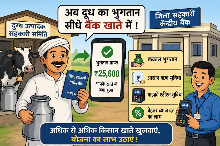 रतलाम के दुग्ध उत्पादक किसानों को बड़ी सौगात, खाते खुलते ही मिलेगा दूध का तत्काल भुगतान