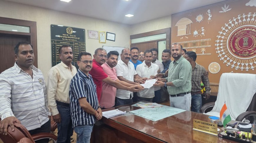 कलेक्टर के आश्वासन पर पेंड्रा बायपास को लेकर पत्रकारों का आंदोलन समाप्त, जल्द सड़क निर्माण की उम्मीद