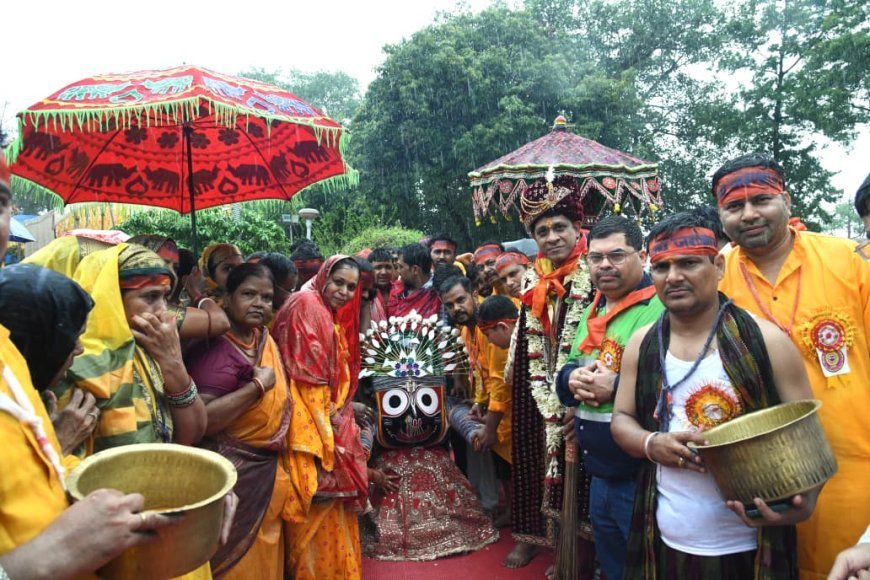 बालकोनगर में निकली भगवान जगन्नाथ की भव्य रथयात्रा, श्रद्धा और भक्ति में डूबा पूरा नगर