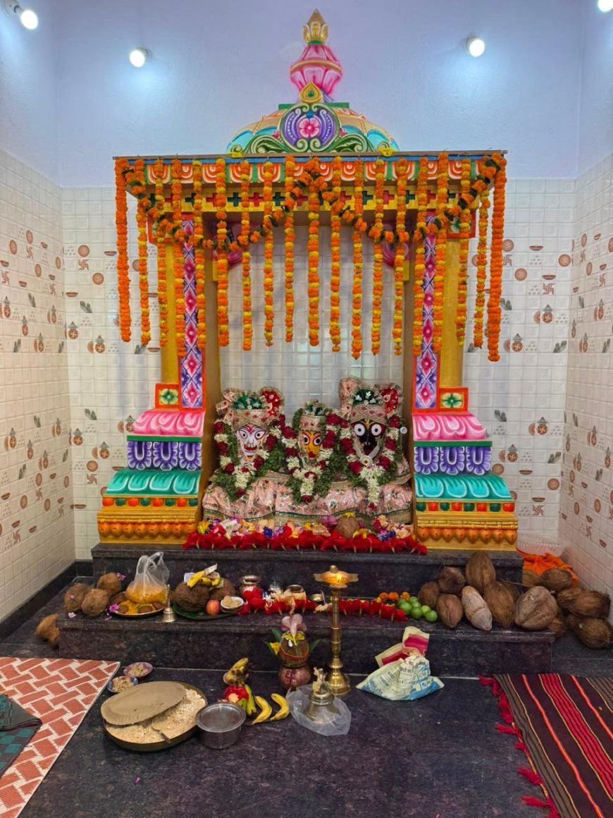 रायकेरा में जय जगन्नाथ के जयघोष के साथ निकली भव्य रथयात्रा, हजारों श्रद्धालु हुए शामिल