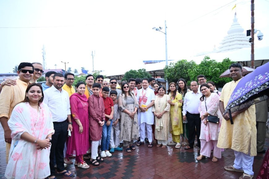 पुरी रथयात्रा में शामिल हुए डॉ. संपत अग्रवाल, महाप्रभु से छत्तीसगढ़ की खुशहाली का मांगा आशीर्वाद