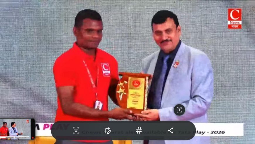 दंतेवाड़ा के वरिष्ठ पत्रकार आशाराम कर्मा को मिला ‘Gold Excellence Award’