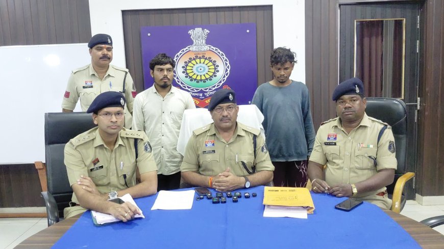दुर्ग में अंधे कत्ल का खुलासा, महिला हत्या मामले में दो आरोपी गिरफ्तार