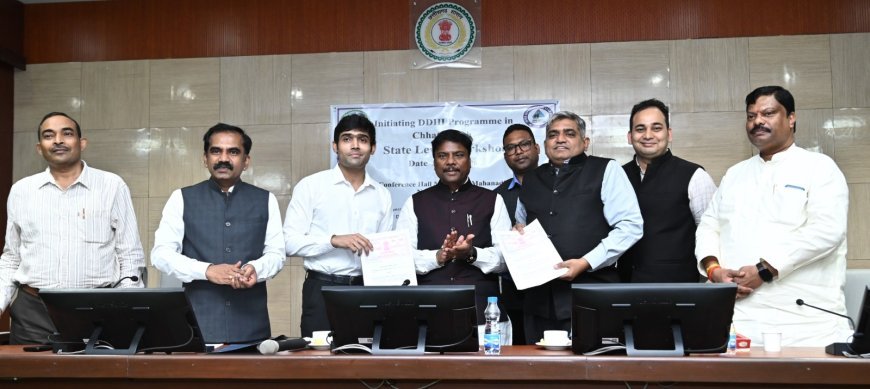 छत्तीसगढ़ में सड़क सुरक्षा को नई दिशा, IIT मद्रास के साथ हुआ ऐतिहासिक एमओयू