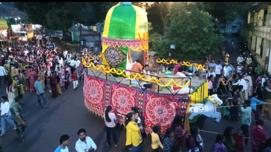 किरंदुल में बहुदा यात्रा का भव्य समापन, भक्ति और श्रद्धा के रंग में रंगा पूरा नगर