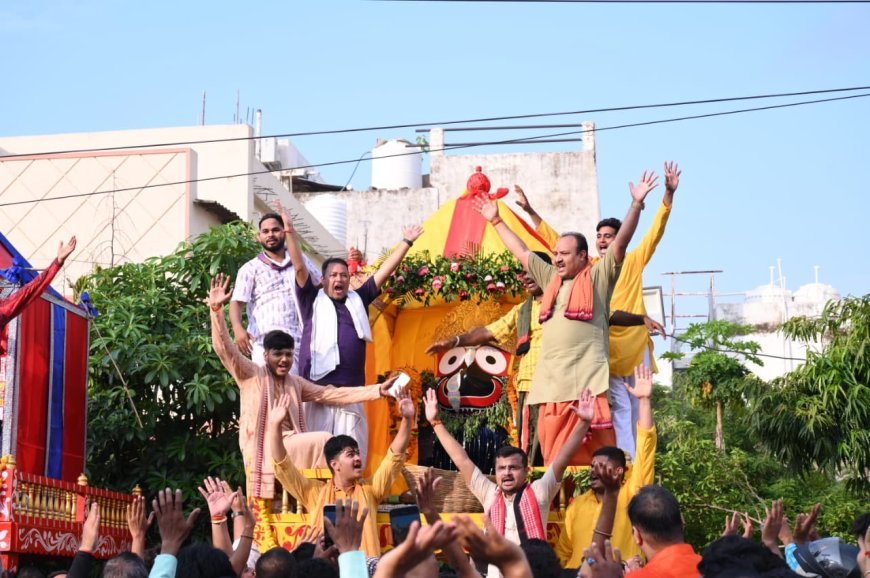 रायपुर में भक्ति और उल्लास के बीच संपन्न हुई भगवान श्रीजगन्नाथ की बाहुड़ा रथयात्रा, हजारों श्रद्धालुओं ने खींचा रथ