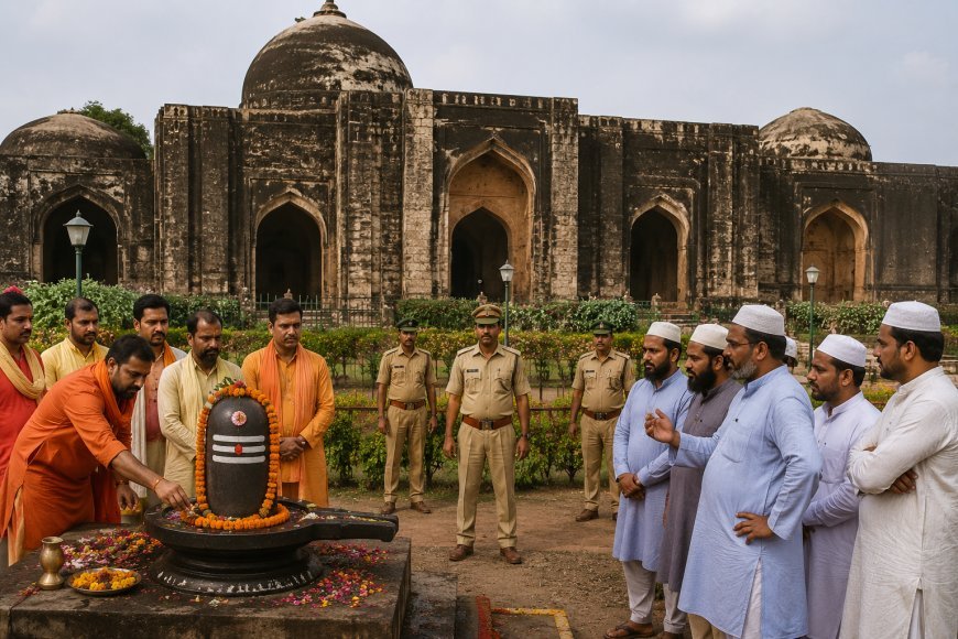 मालदा की अदीना मस्जिद के बाहर शिवलिंग स्थापना की घोषणा से विवाद, प्रशासन ने बढ़ाई निगरानी