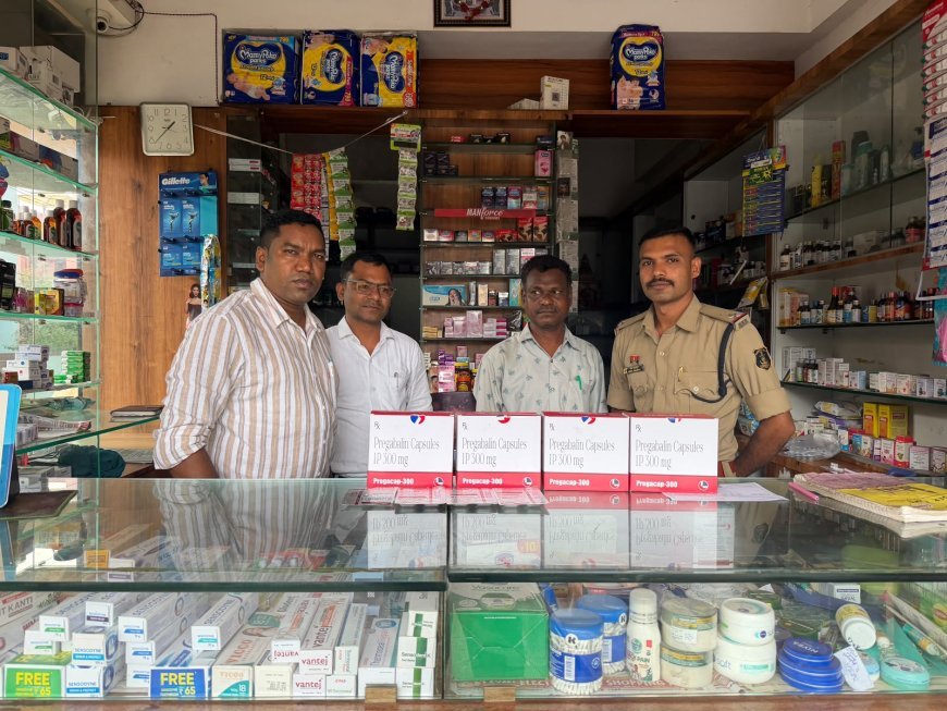 रायपुर में नशे के खिलाफ बड़ी कार्रवाई, 36 से अधिक मेडिकल स्टोर्स पर पुलिस और औषधि विभाग की संयुक्त जांच