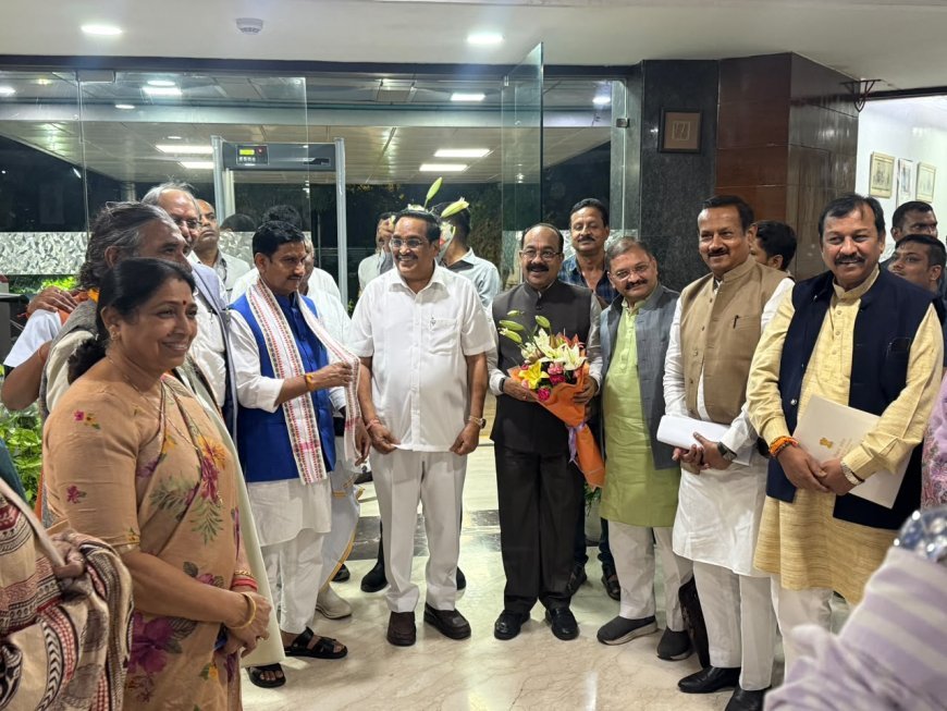 नई दिल्ली में जल जीवन मिशन 2.0 की समीक्षा, रायपुर लोकसभा क्षेत्र में पेयजल योजनाओं में तेजी पर जोर