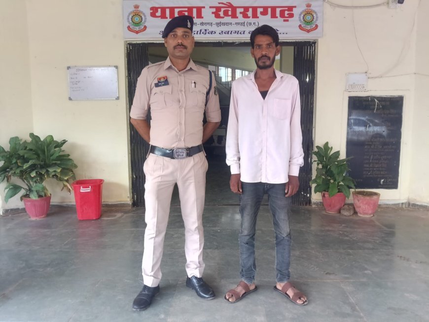 चार साल से फरार स्थायी वारंटी गिरफ्तार, चोरी के मामले में केसीजी पुलिस को मिली सफलता