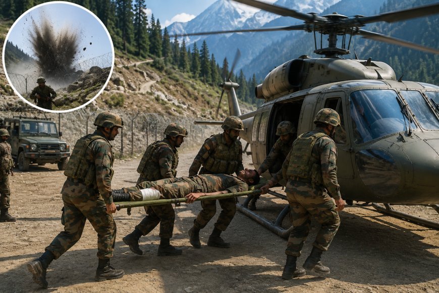 उड़ी सेक्टर में LoC के पास माइन ब्लास्ट, सेना के दो जवान घायल, एयरलिफ्ट कर श्रीनगर भेजा गया