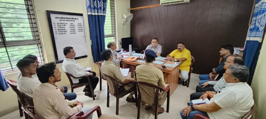 रायपुर पश्चिम विधायक राजेश मूणत के निर्देश पर जोन-1 में सब्जी बाजारों की व्यवस्था सुधारने बनी कार्ययोजना