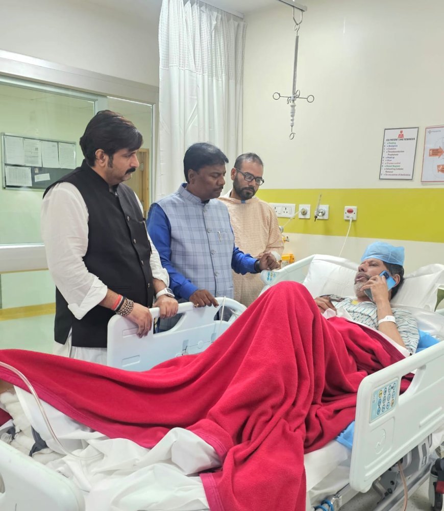 मेदांता अस्पताल में किरण सिंह देव से मिले भाजपा नेता, जल्द स्वस्थ होने की जताई उम्मीद