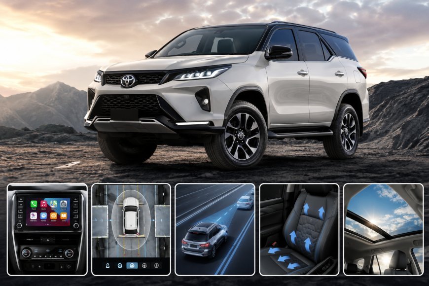 Toyota Fortuner New Generation: नए अवतार में एंट्री की तैयारी, मिलेंगे 5 हाई-टेक फीचर्स
