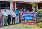 शासकीय उच्च माध्यमिक विद्यालय छुही में छात्रसंघ शपथ ग्रहण, छात्राओं को मिली निःशुल्क साइकिलें