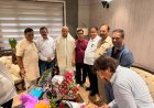 रमेश बैस के जन्मदिवस पर चेम्बर पदाधिकारियों ने दी शुभकामनाएं