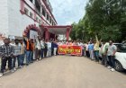 गणेश उत्सव की धार्मिक गरिमा बनाए रखने हिन्दू युवा मंच ने कलेक्टर को सौंपा ज्ञापन