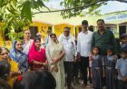 जामुल के प्राथमिक शाला परिसर में बनेगा डोम शेड, विकास कार्य का हुआ भूमिपूजन