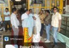 पचपेड़ीनाका स्थित राजवाड़ा ढाबा थाली रेस्टोरेंट पर निगम की कार्रवाई, गंदगी मिलने पर 25 हजार रुपये का ई-जुर्माना