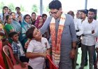 बहेसर-तुलसी सड़क निर्माण का भूमि पूजन, मंत्री टंक राम वर्मा ने 42 लाख रुपये के विकास कार्यों की घोषणा