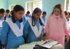बेमेतरा में जिला पंचायत अध्यक्ष कल्पना योगेश तिवारी का स्कूलों का औचक निरीक्षण, विद्यार्थियों से किया सीधा संवाद