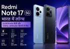 Redmi Note 17 5G भारत में लॉन्च, 8,000mAh बैटरी और 120Hz AMOLED डिस्प्ले से लैस
