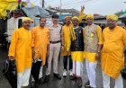 भारी बारिश के बीच जमकुंडा में धूमधाम से मनाया गया विश्व आदिवासी दिवस, प्रकृति संरक्षण और शिक्षा का लिया संकल्प
