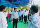 15 अगस्त समारोह की तैयारियों का अधिकारियों ने लिया जायजा, सीईओ ने समय पर व्यवस्था पूरी करने के दिए निर्देश