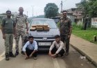 गुप्त चेंबर में छिपाकर गांजा तस्करी का प्रयास विफल, चिल्फी पुलिस ने 12.630 किलो गांजा समेत तीन को पकड़ा