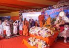 सलधा में शंकराचार्य अविमुक्तेश्वरानंद ने बताया हरियाली त्योहार का धार्मिक महत्व, श्रद्धालुओं को दिया आशीर्वाद