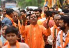 5,55,555 महामृत्युंजय जप के साथ निकली ऐतिहासिक लोक कल्याण कावड़ यात्रा, राष्ट्रमंगल की कामना से गूंजा रतलाम