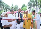 रायपुर उत्तर विधायक पुरंदर मिश्रा ने स्टेट बैंक कॉलोनी फाफाडीह में नवनिर्मित शेड का किया लोकार्पण