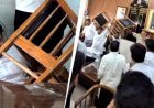 दिल्ली में कांग्रेस पार्षद हाजी जरीफ से मारपीट, वकीलों ने कुर्सियां फेंकीं; वीडियो वायरल