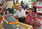 दुर्ग में पहली बार एक साथ साकार हुए द्वादश ज्योतिर्लिंग, महारुद्राभिषेक में गूंजा हर-हर महादेव