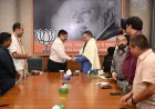 भाजपा सोशल मीडिया के नवनियुक्त राष्ट्रीय संयोजक दीपक म्हस्के ने संभाला पदभार