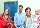 जन्मदिन एवं षष्ठी कार्यक्रम में शामिल होकर बेटियों को दी उज्ज्वल भविष्य की शुभकामनाएं