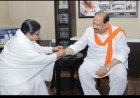 Ratlam News : कैबिनेट मंत्री चेतन्य काश्यप को ब्रह्माकुमारीज बहनों ने बांधा रक्षा सूत्र