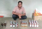बचरापोंड़ी पुलिस की नशे के खिलाफ कार्रवाई, 8.820 लीटर अवैध अंग्रेजी शराब के साथ आरोपी गिरफ्तार