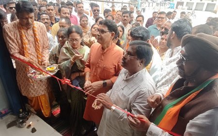 सुखराम नागे महाविद्यालय को मिला अतिरिक्त कक्ष भवन, मंत्री टंक राम वर्मा ने किया लोकार्पण