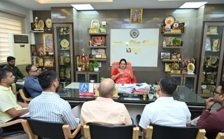 कॉलोनी पूर्णता प्रमाण पत्र में देरी बर्दाश्त नहीं, महापौर मीनल चौबे ने नगर निवेश विभाग को दिए सख्त निर्देश