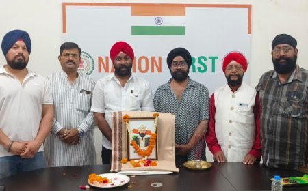 शहीद ऊधम सिंह के शहादत दिवस पर राज्य अल्पसंख्यक आयोग ने दी श्रद्धांजलि