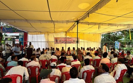 बढ़ते बिजली बिल और स्मार्ट मीटर के विरोध में कांग्रेस का पोंडी बिजली कार्यालय घेराव, कार्यकर्ताओं ने किया प्रदर्शन