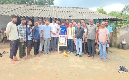 सोनाकुकानार में लोकमान्य बाल गंगाधर तिलक की पुण्यतिथि पर श्रद्धांजलि सभा, राष्ट्रसेवा के आदर्शों को अपनाने का लिया संकल्प