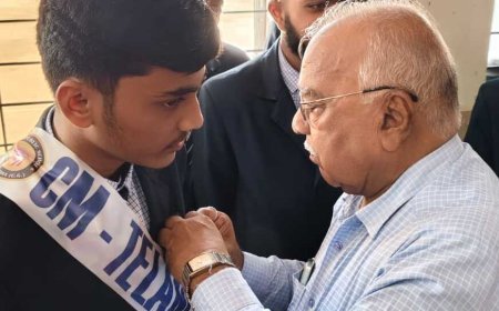 लोकतंत्र की पाठशाला बना अशोका पब्लिक स्कूल, बहुभाषीय शपथ के साथ छात्र संसद ने संभाली जिम्मेदारी